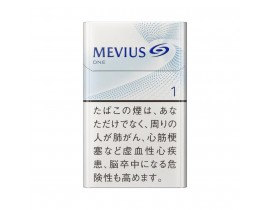 МЕВИУС 1 ПАЧКА (ЯПОНИЯ, ТВЕРДАЯ ПАЧКА) - MEVIUS ONE 1 BOX (JAPAN)